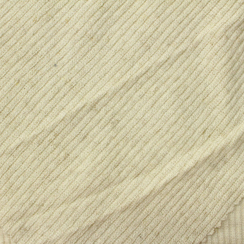 Viscose Stretch Rib Knit Fabric, 210 gsm, 150 cm — Yellow