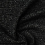 Dark Grey Marl French Terry, Poly-Cotton