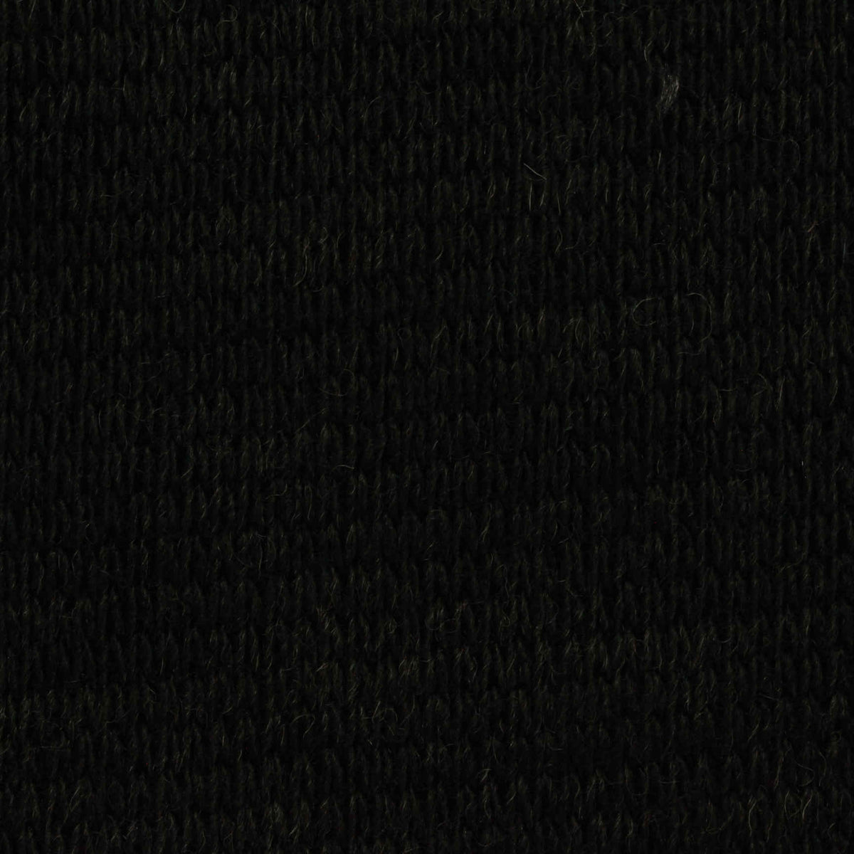 100% Polyester Chunky Knit Fabric, 264 gsm, 160 cm — Black