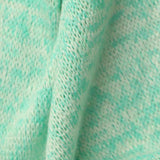 Light Green Marl Chunky Knit, Viscose-Poly — texture