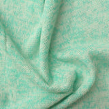 Light Green Marl Chunky Knit, Viscose-Poly