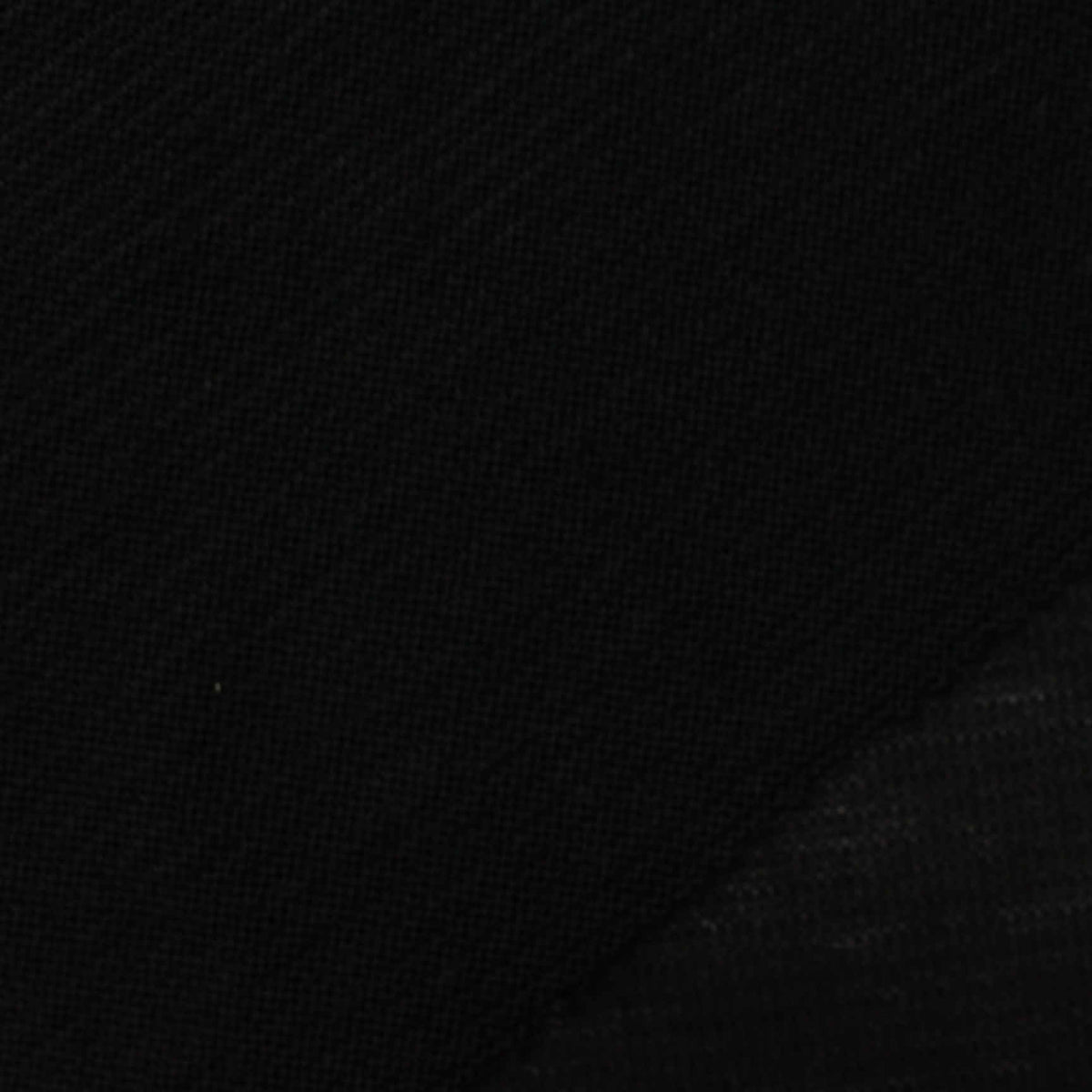 Polyester Stretch Chunky Knit Fabric, 195 gsm, 170 cm — Black