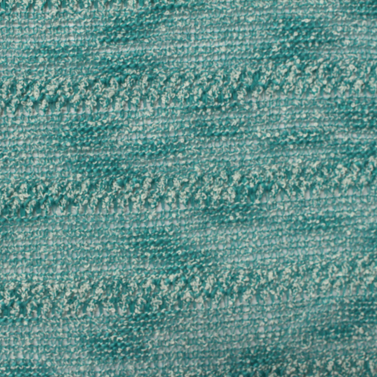 Teal Textured Chunky Knit, Poly-Viscose