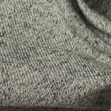 Grey Marl Interlock Knit, Poly-Viscose — texture
