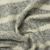 Cream Marl Knit, Poly-Viscose