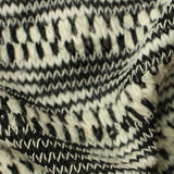Black Diamond Chunky Knit, Cotton-Poly — texture