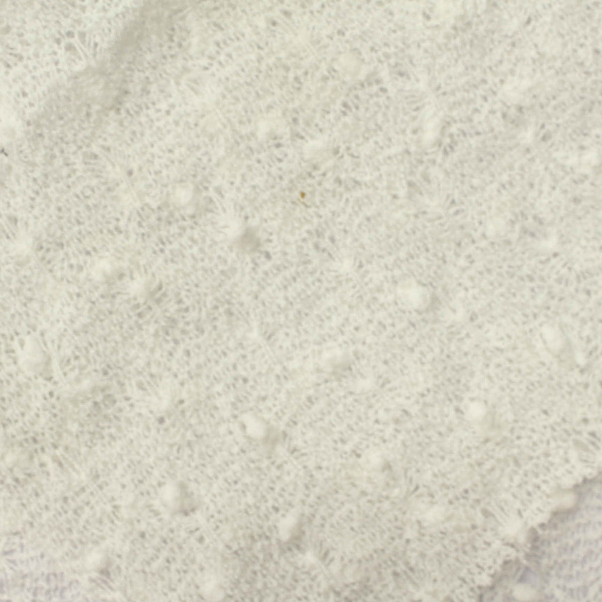 White Textured-Dot Jacquard, Polyester