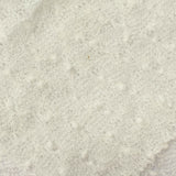 White Textured-Dot Jacquard, Polyester