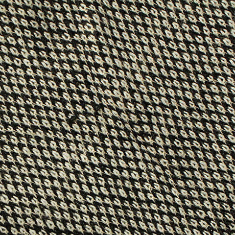 Black Chevron Interlock Knit, Polyester
