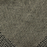 Black Chevron Interlock Knit, Polyester
