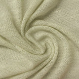 Slub Viscose Polyester Blend Stretch Chunky Knit Fabric, 190 gsm, 150 cm — White