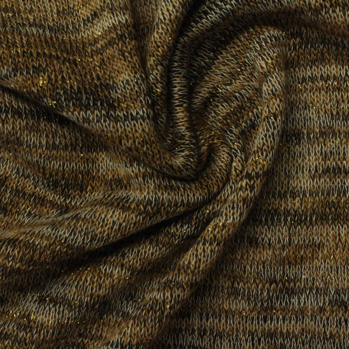 Brown Marl Chunky Knit, 180 gsm, 160 cm, ref EF-222429