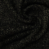 Black Marl Chunky Knit, Polyester