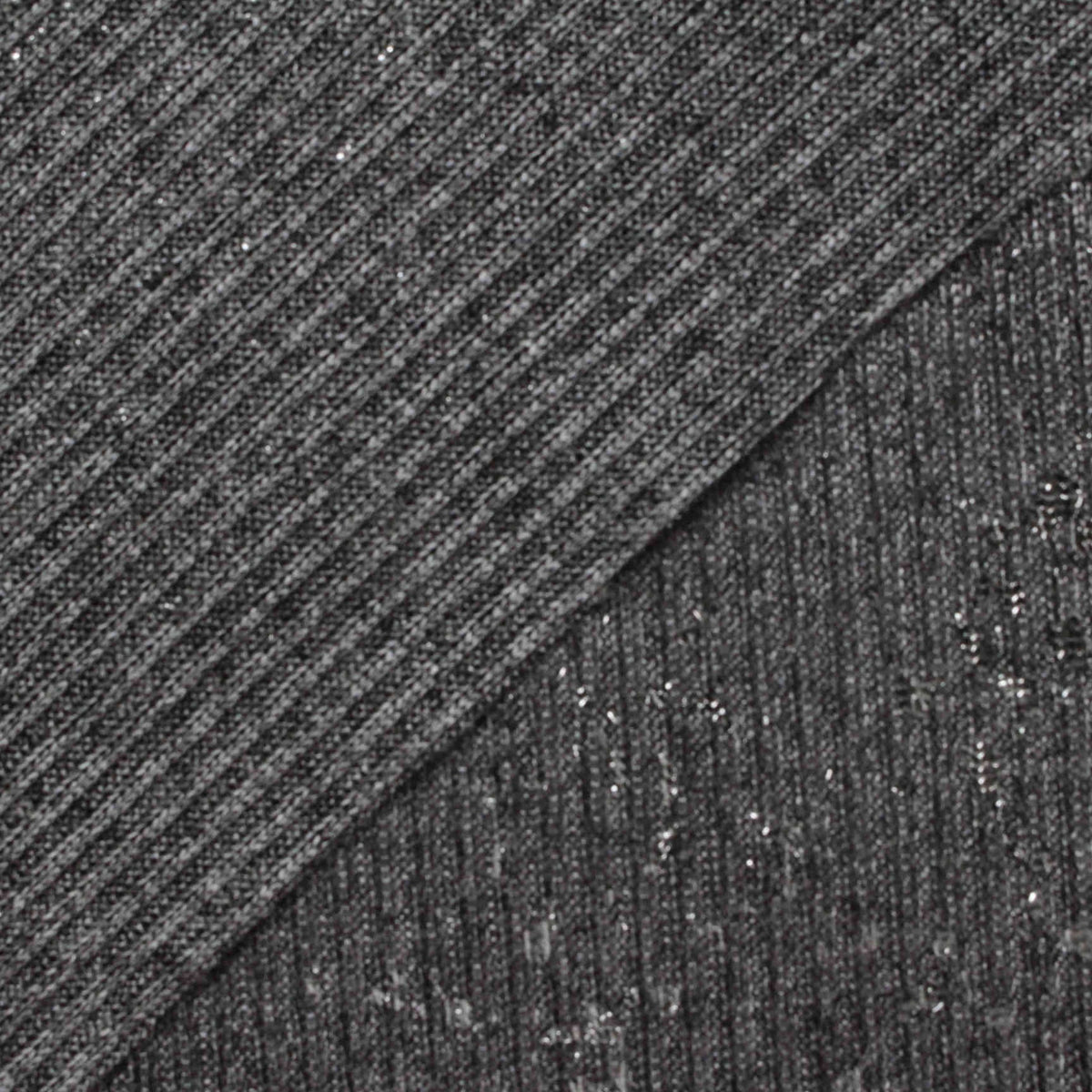 Heather Grey Marl Chunky Knit, Polyester, 190 gsm
