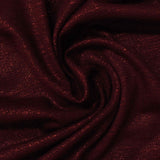 Deep Red Marl Knit, Cotton
