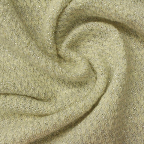 Light Cream Marl Chunky Knit, 238 gsm