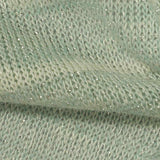 Chunky Knit Fabric, 182 gsm, 140 cm — Green — texture