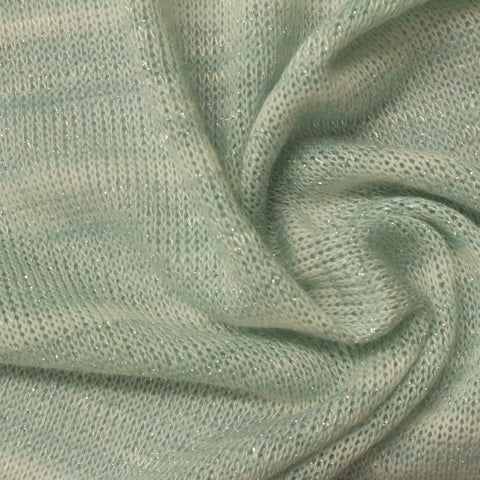 Chunky Knit Fabric, 182 gsm, 140 cm — Green