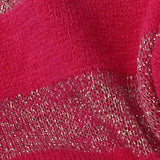 Pink Stripes Knit, Poly-Metallic — texture