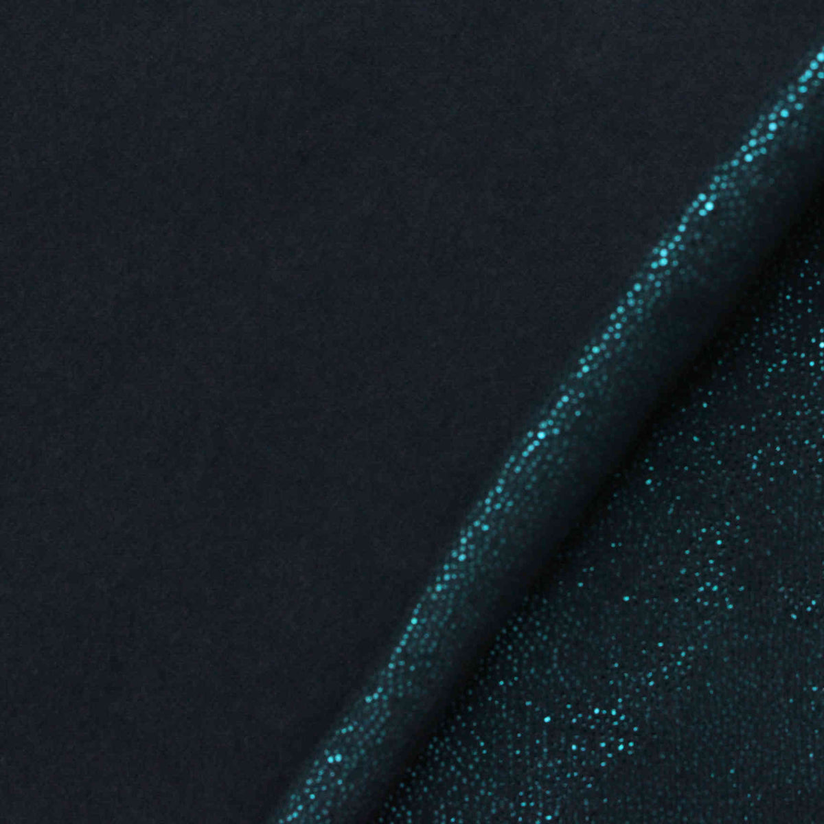 Blue Glitter Knit, Cotton-Poly