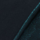 Blue Glitter Knit, Cotton-Poly