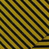 Yellow Glitter-Stripe Knit
