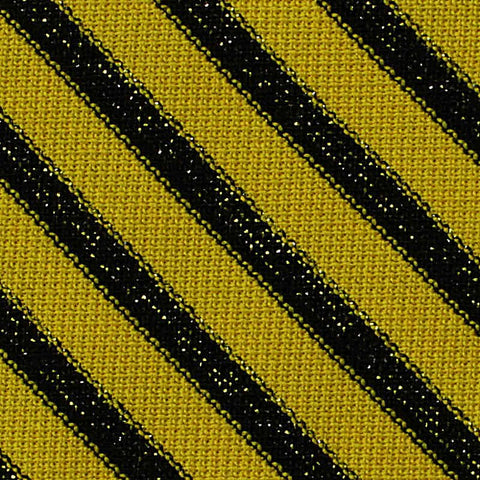 Yellow Glitter-Stripe Knit