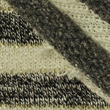 Grey Stripes Chunky Knit — texture