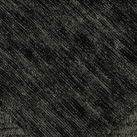 Dark Grey Marl Knit, Polyester, 200 gsm, 150 cm