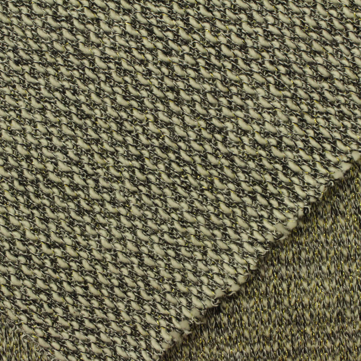 Dark Grey Marl Chunky Knit, 257 gsm