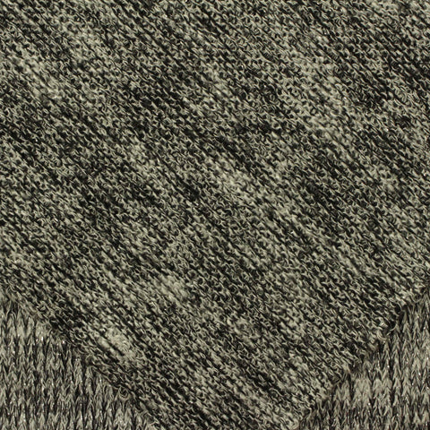 Black Marl Knit, Viscose-Poly
