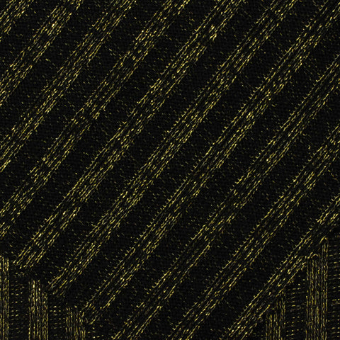 Black Diagonal-Grid Jacquard, 360 gsm