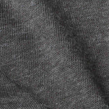 Dark Grey Heather Chunky Knit, Polyester — texture