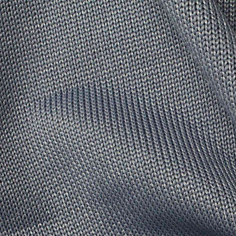 Blue-Grey Marl Chunky Knit, Polyester