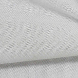 100% Polyester Chunky Knit Fabric, 159 gsm, 165 cm — White — texture