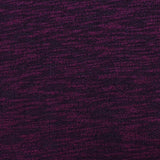 Dark Purple Marl Chunky Knit, Cotton-Poly