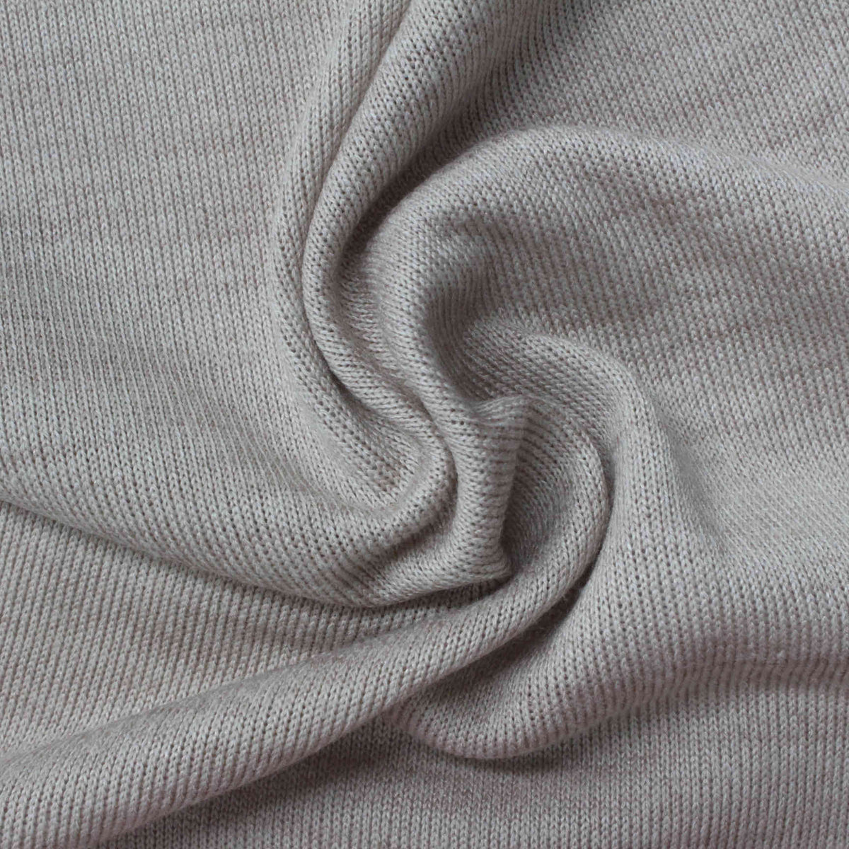 Light Grey Marl Chunky Knit, Polyester, 216 gsm