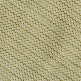 Polyester Metallic Stretch Chunky Knit Fabric, 180 gsm, 150 cm — Beige — texture