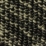 Black Marl Chunky Knit, Poly-Cotton — texture