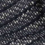 Dark Grey Marl Chunky Knit, Polyester — texture
