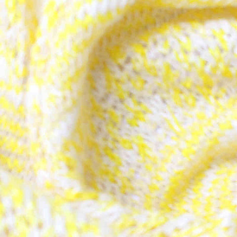 Yellow Marl Chunky Knit