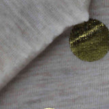 Gold Dots Knit, Cotton-Poly — texture