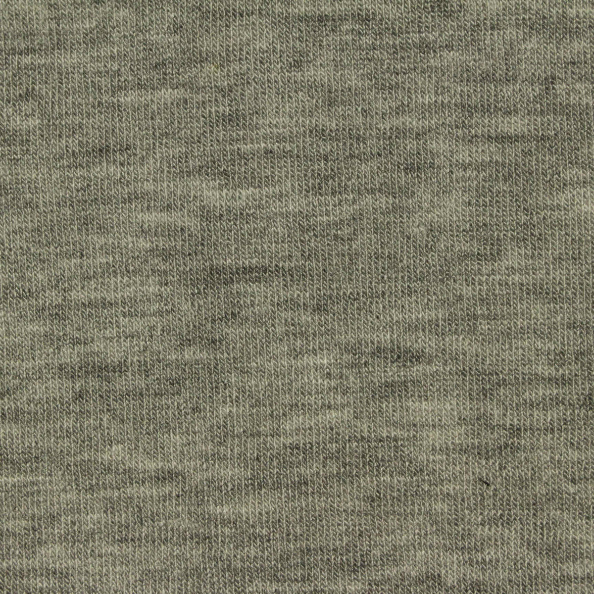 Heathered Green-Grey Marl Jersey Knit, Viscose