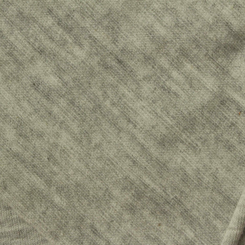 Grey Heathered-Marl Jersey Knit, Cotton, 131 gsm