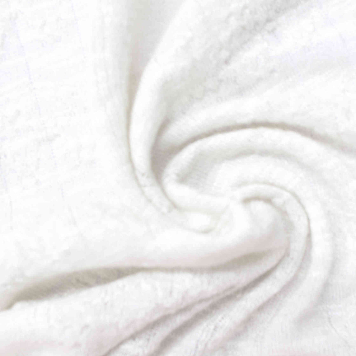White Tone-on-Tone Chunky Knit, Viscose