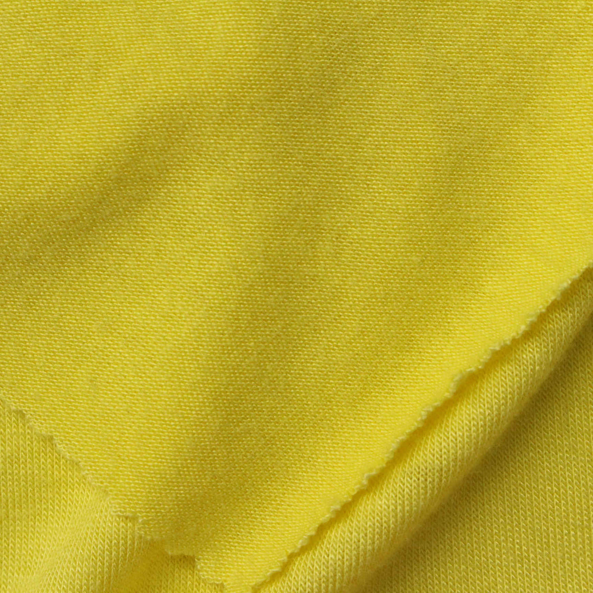 Viscose Stretch Jersey Knit Fabric, 175 gsm, 150 cm — Yellow