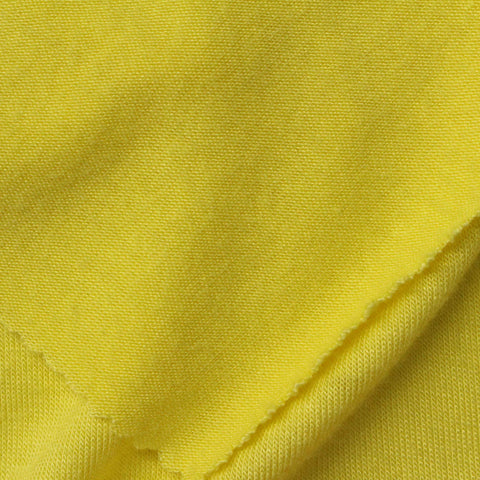 Viscose Stretch Jersey Knit Fabric, 175 gsm, 150 cm — Yellow