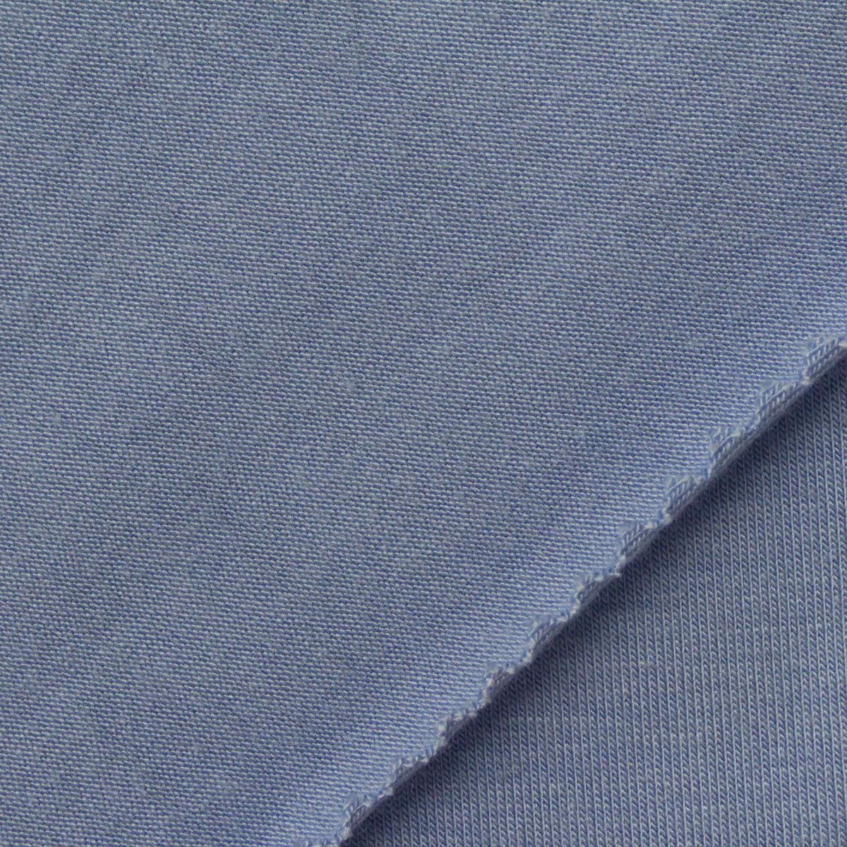 Blue Marl Jersey Knit, Viscose, 166 gsm
