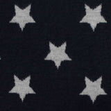 White Stars Interlock Knit, Polyester