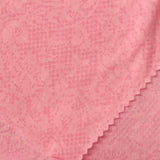 Pink Abstract Jersey Knit, Poly-Cotton